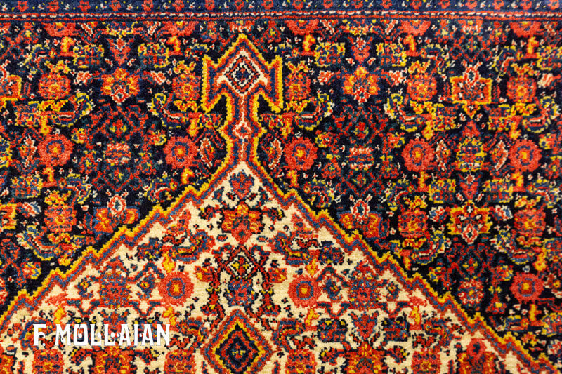 Antique Persian Senneh Rug n°:57375493